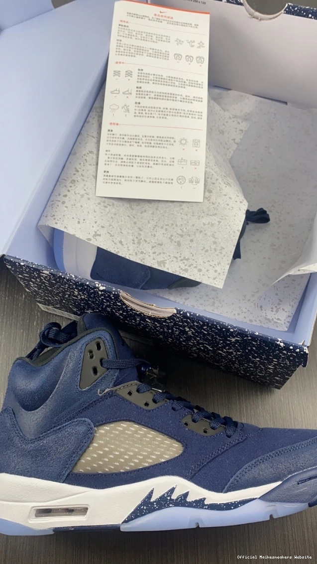 Official Maikesneakers Air Jordan FD6812-400 5 Georgetown 0802
